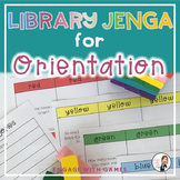 Library Jenga Style Game for Orientation