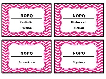 Library Labels- By Level and Genre by Elizabeth Spinella | TPT