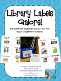 Library Labels Galore! {classroom book labels}