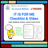 Library Skill: IT IS FOR ME Checklist - Help Students Choo