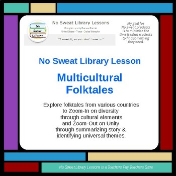 Preview of Library Lesson: Multicultural Folktales with 6g