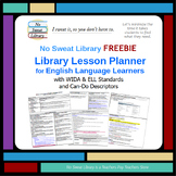 Library Lesson Planner for English Language Learners