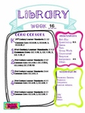 Library Lesson Plans K-5 Week 16
