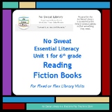 Library Lesson: Reading Fiction Books - 6g Essential Liter