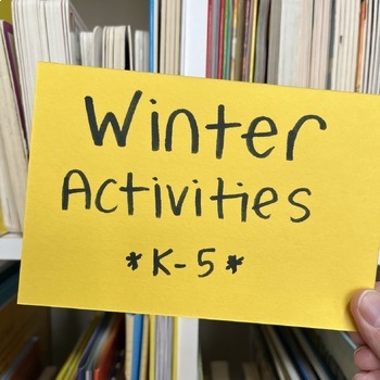 Preview of Library Lessons - Winter | Six Picture Book Activities for K-5