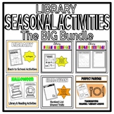 Library Lessons | Year-long | Seasonal Bundle