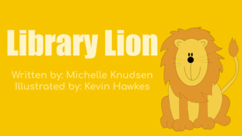 Preview of Library Lion