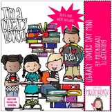 Library Lovers Day clipart MINI by Melonheadz Clipart