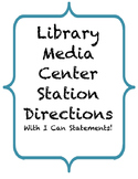 Library Media Center Center Directions 2.0