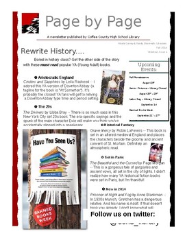 Preview of Library Newsletter