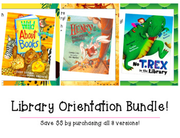 Preview of Library Orientation Bundle