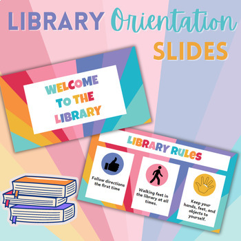 Preview of Library Orientation Slides (Editable)