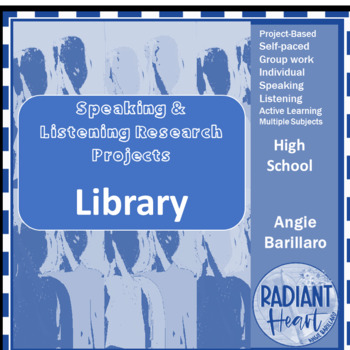 Preview of Independent or Group Research Project: Library /Literacy focus    SELF-PACED