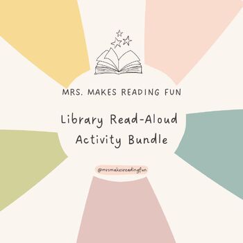 Preview of Library Read-Aloud Activity Bundle