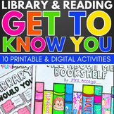 Library | Reading | Get to Know You | Back to School 