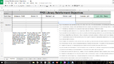 Library Reinforcement Objectives-Library Planning