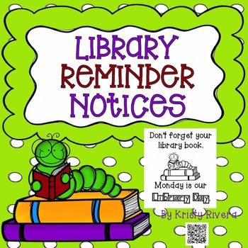 Preview of Library Reminder Notices