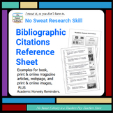 Library Research Skill: Bibliographic Citations Reference 