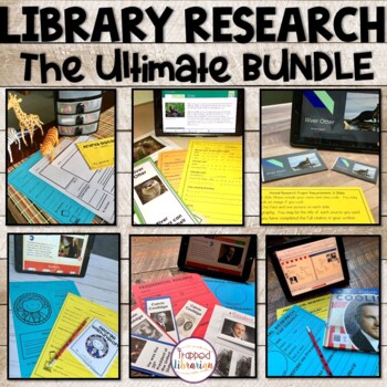 Preview of Library Research | The Ultimate BUNDLE