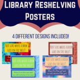 Library Reshelving Sign