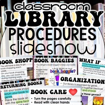 Preview of Library Routines and Procedure Presentation | Plan Out Your Library System!