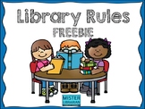 Library Rules FREEBIE