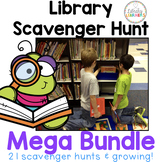 Elementary School Library Media Center Scavenger Hunt MEGA
