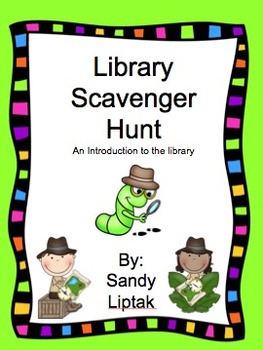Preview of Library Scavenger Hunts