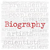 Library Sign:  BIOGRAPHY