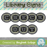 Library Signs: Boys Will Be Boys Varied Backgrounds Circul
