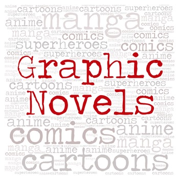 Preview of Library Sign:  GRAPHIC NOVELS