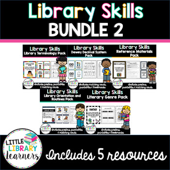 Preview of Library Skills BUNDLE 2