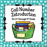 Library Skills:  Call Number Introduction
