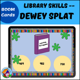 Library Skills -- Dewey Splat BOOM™ Cards