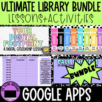 Preview of The Ultimate Library Bundle | Digital Google Resources