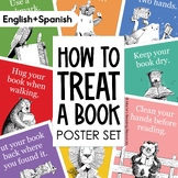 Library Lessons Library Skills Posters | How to Treat a Book