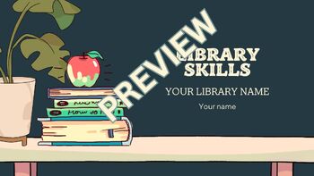 Preview of Library Skills Orientation for Students