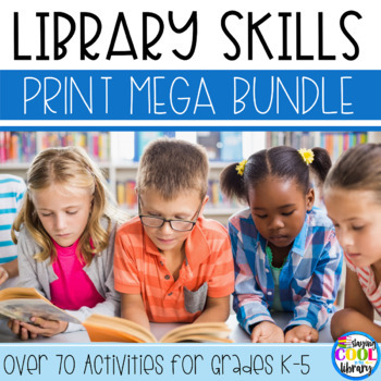 Preview of Library Skills Print MEGA Bundle