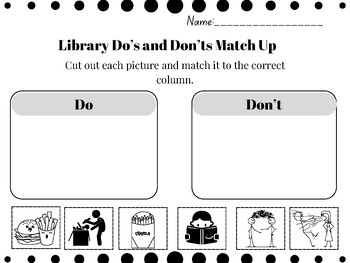 Preview of Library Skills Sort
