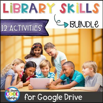 Preview of Library Skills for Google Drive - BUNDLE