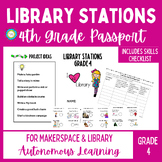 Library Stations Grade 4 | Makerspace | Year Round Self-As