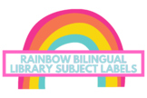 Library Subject Labels - BILINGUAL PREK
