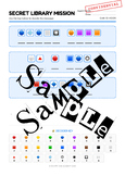 Library Week SECRET MESSAGE Decoding Words Decode The Message Literacy Activity