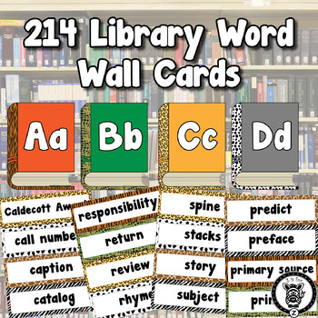 Preview of Library Word Wall
