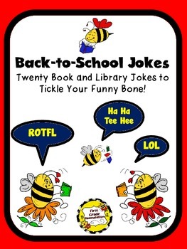 Preview of Back-To-School Library and Book Jokes to Tickle Your Funny Bone