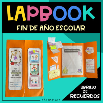 Preview of Librillo de recuerdos de fin del año End of the Year Activities Memory Lapbook