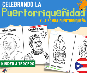 Preview of Librito de Colorear del Día de la Puertorriqueñidad