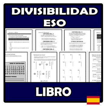 Preview of Libro - Divisibilidad ESO