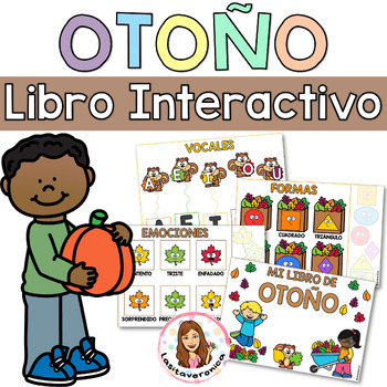 Preview of Libro actividades Otoño / Fall Activities & Printables. Busy Book. Spanish