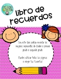 Libro de Recuerdos-Memory Book in Spanish 2020-2021